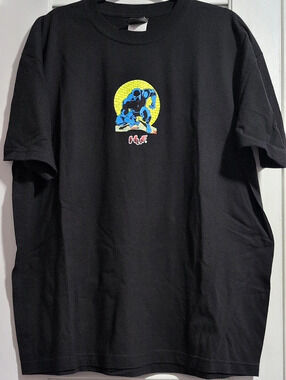 HUF x Marvel Black Panther Graphic Tee in Black, XL